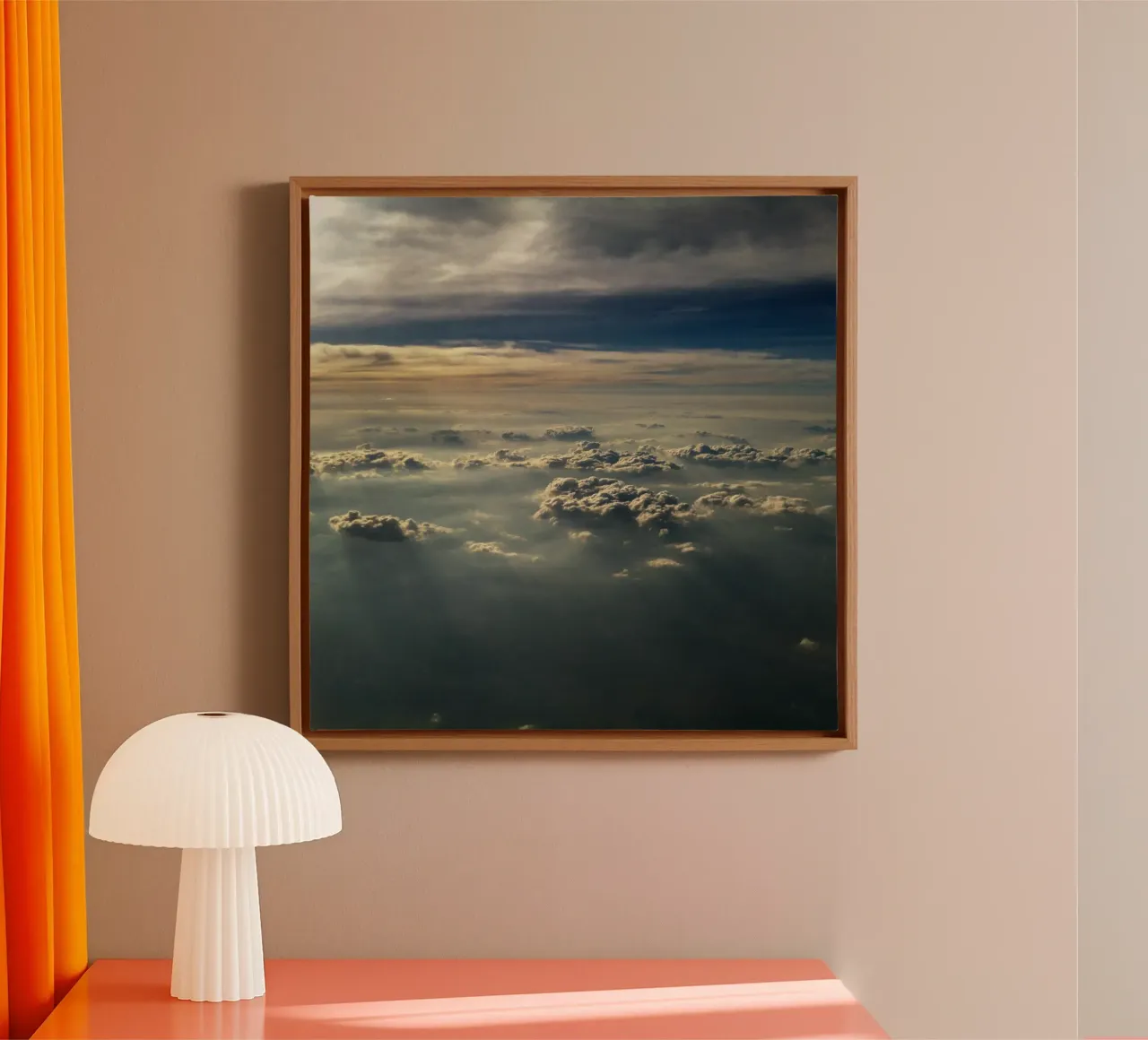 light and shadows cloudscape canvas by home of clouds