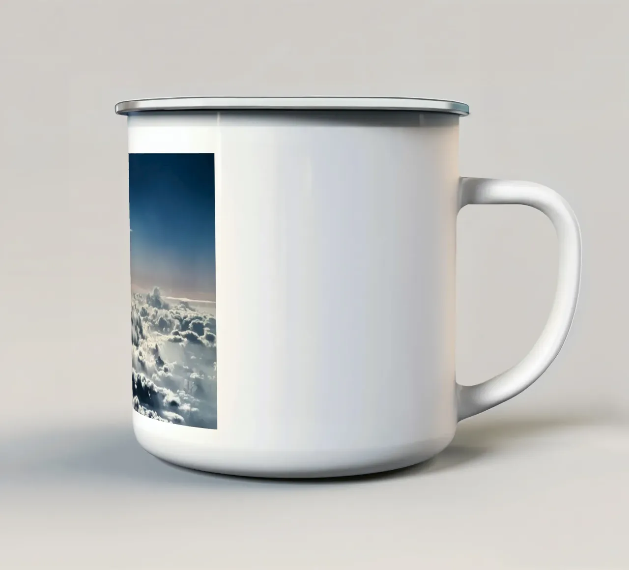 meteo strato atmosferico tazza in smalto da home of clouds