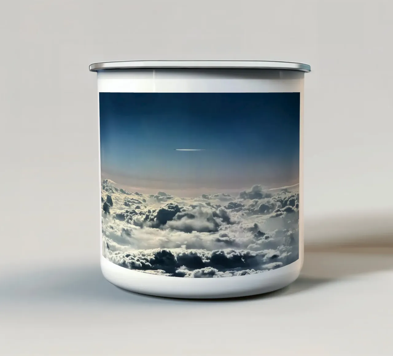 meteo strato atmosferico tazza in smalto da home of clouds