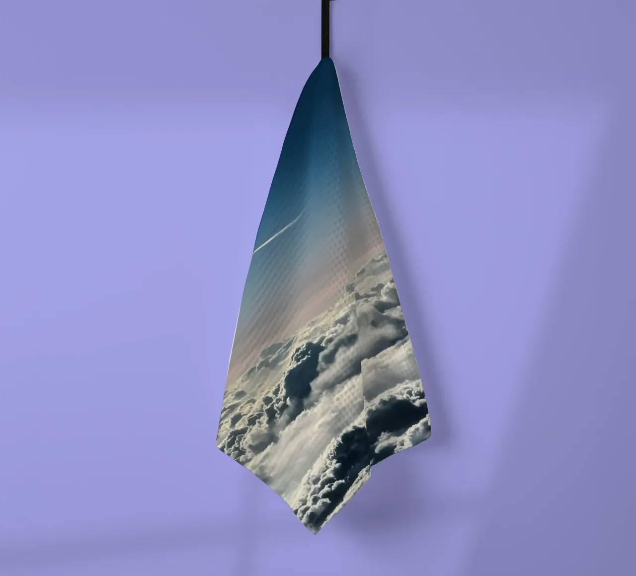 weather atmospheric layer tea towel by home of clouds