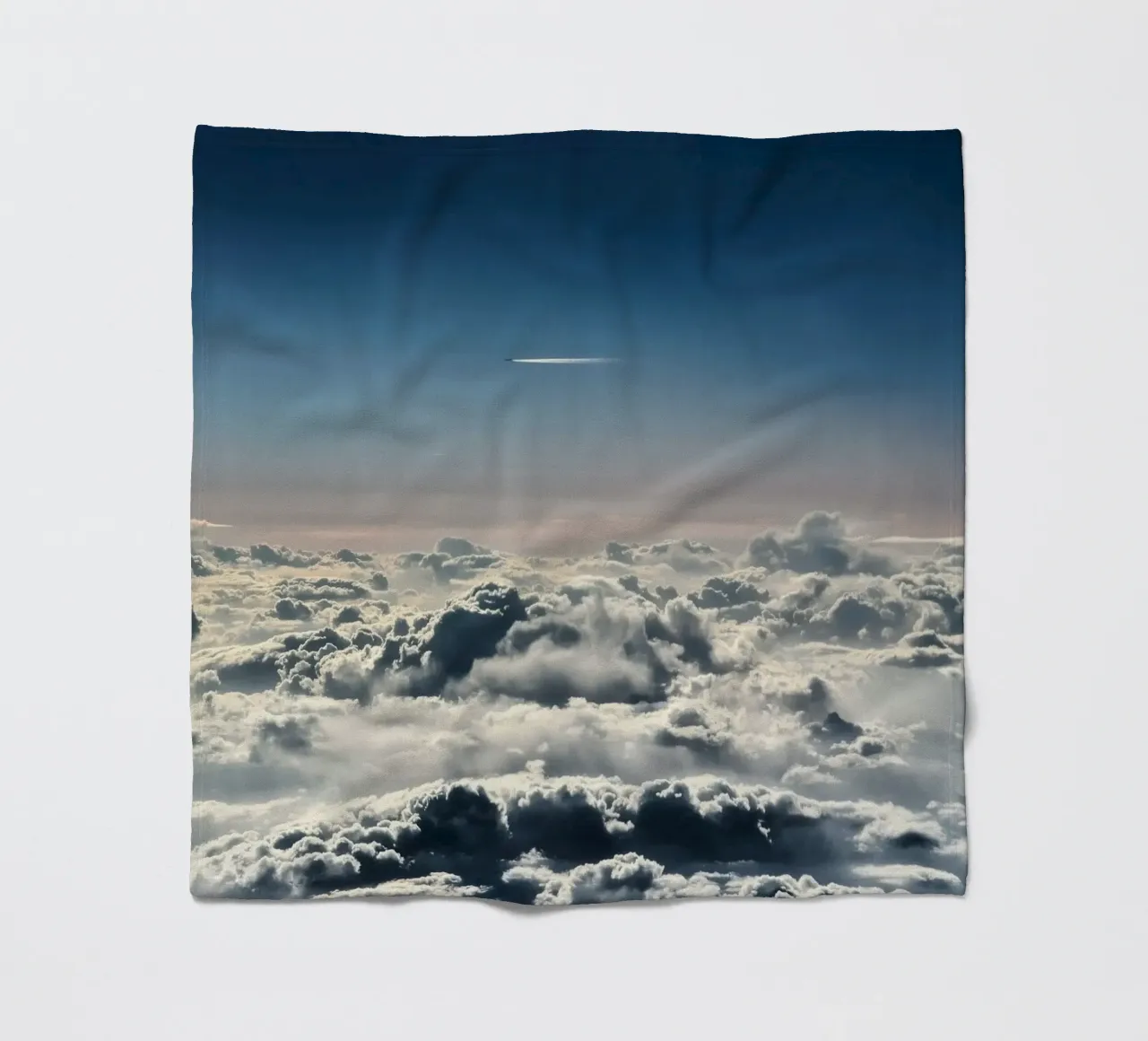 weather atmospheric layer fleece blanket by home of clouds