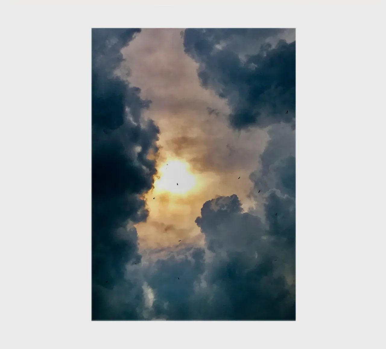 sunset dusk dark notebook by home of clouds