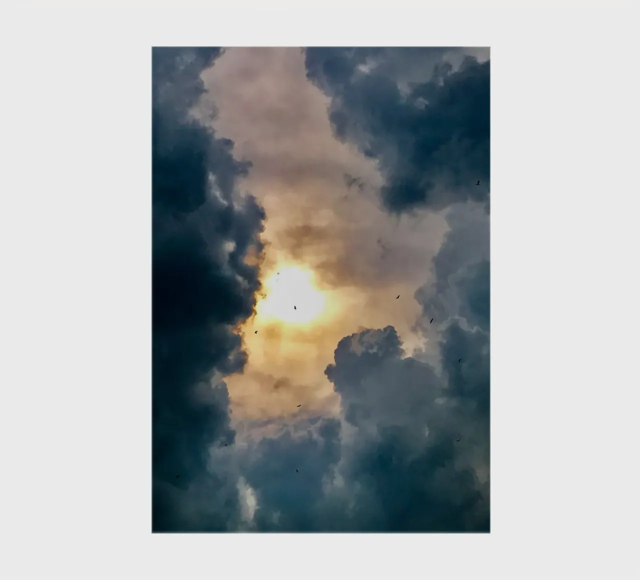 sunset dusk dark notebook by home of clouds