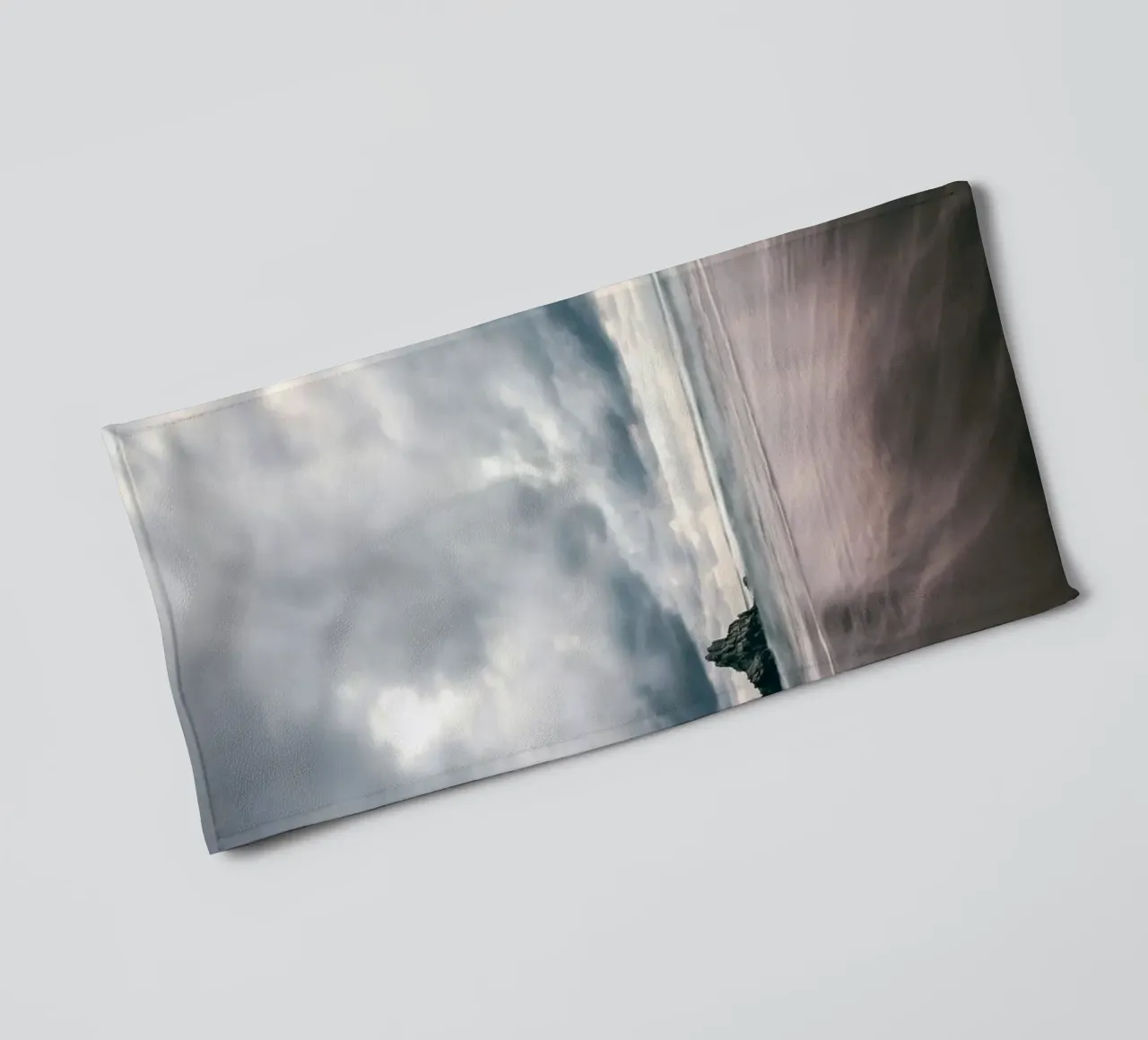 riflessione skyline asciugamano da bagno da space words
