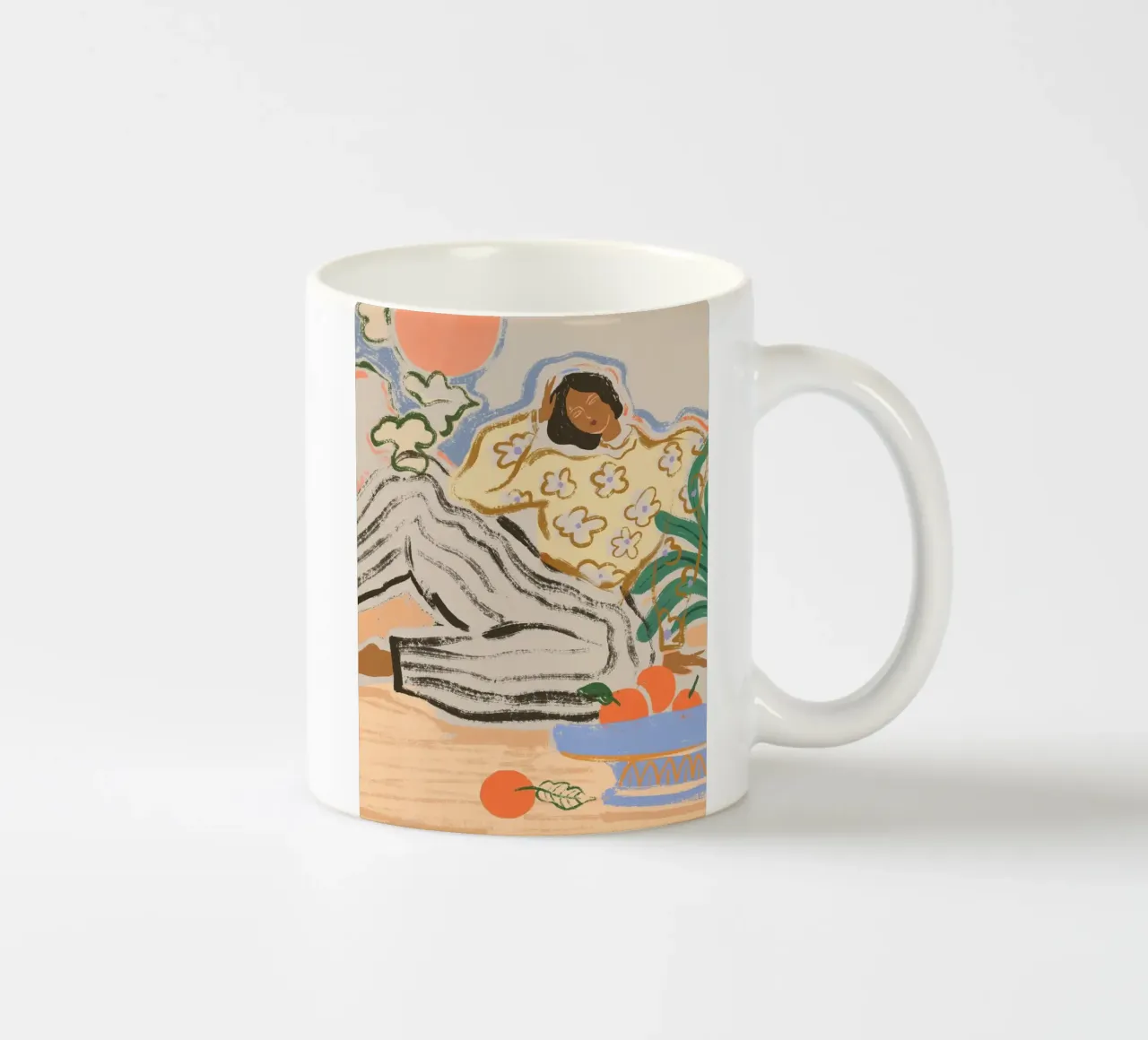 Lazy Days tazza in ceramica da estellebardal
