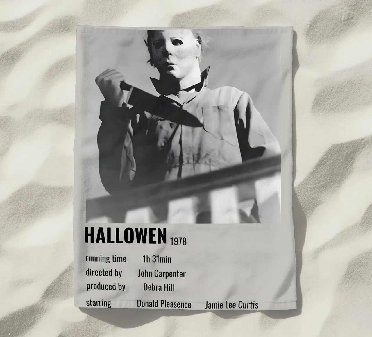 HALLOWEN 1978 telo mare da MVFminimalist