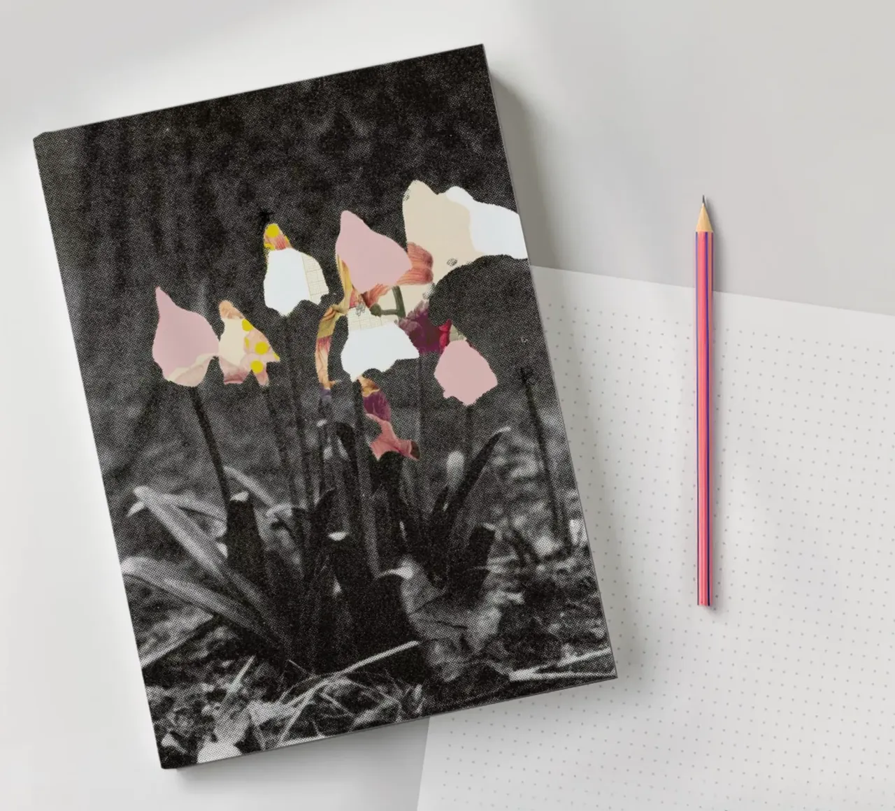 Flowers Still Life · Happy Abstraction 4 notebook by Marko Köppe
