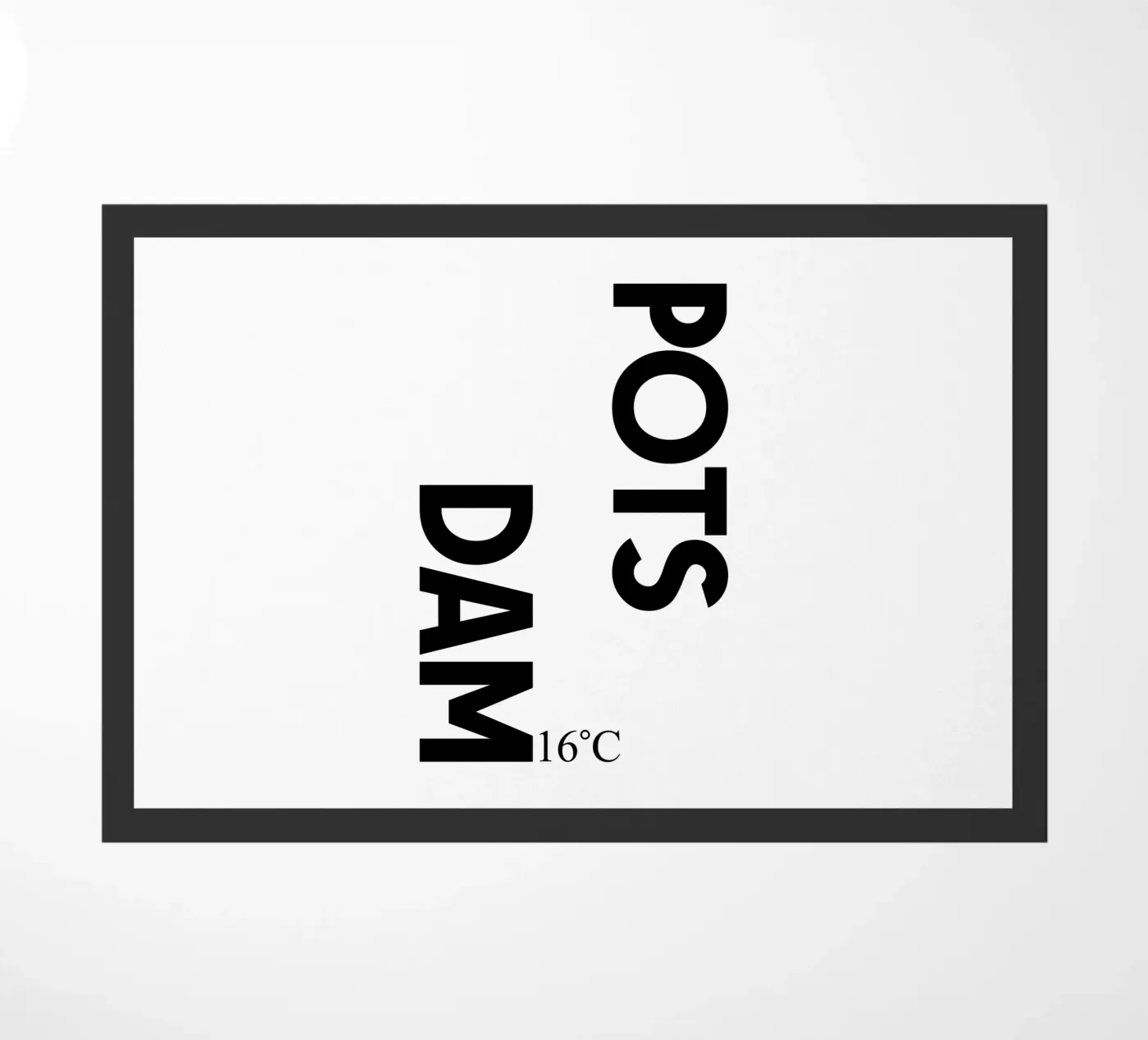 Potsdam zerbino da YV TYPOGRAPHY