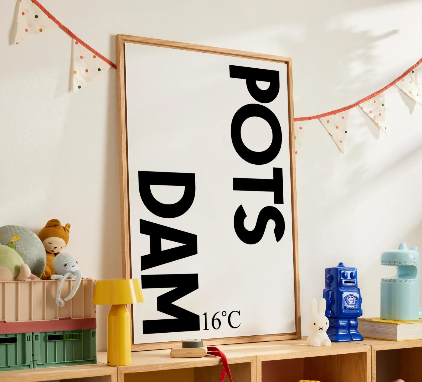 Potsdam plexiglas de YV TYPOGRAPHY