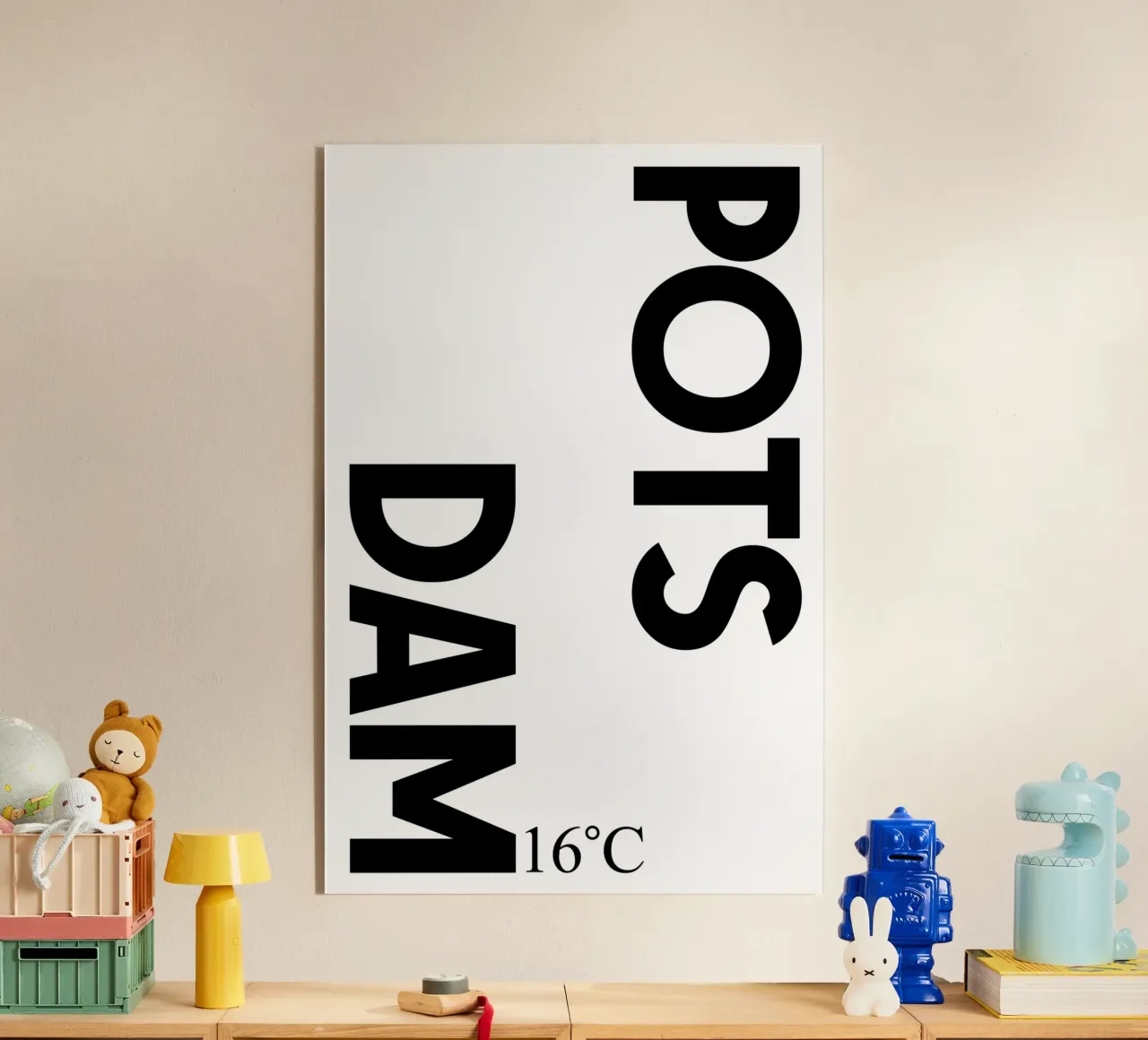 Potsdam plexiglass da YV TYPOGRAPHY