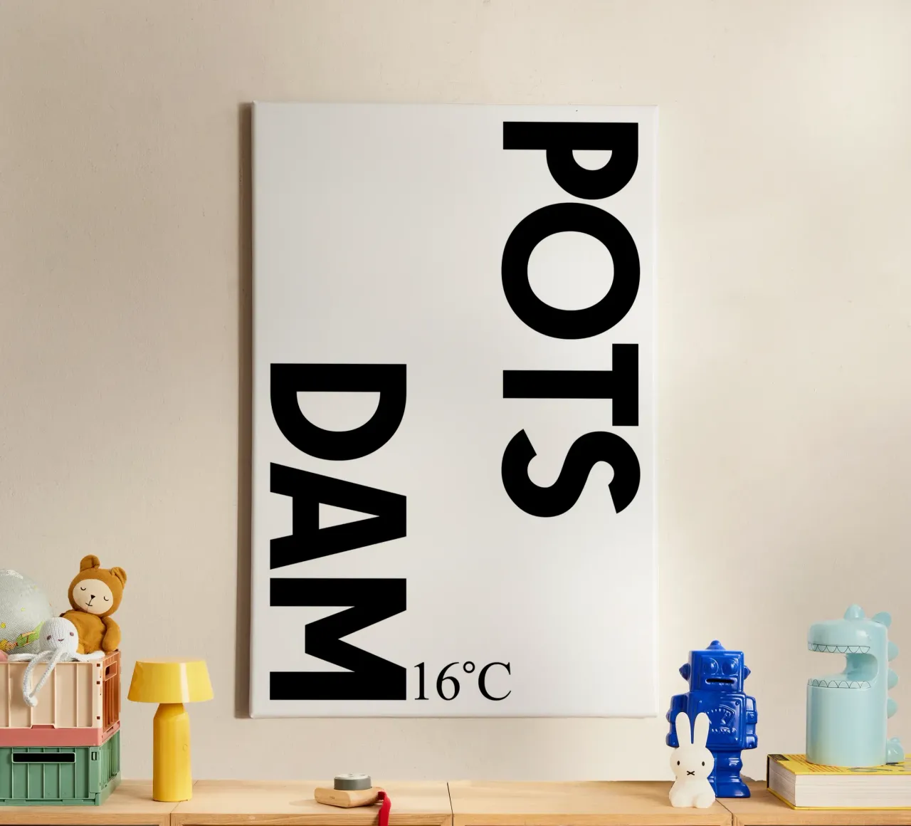 Potsdam canvas by YV TYPOGRAPHY