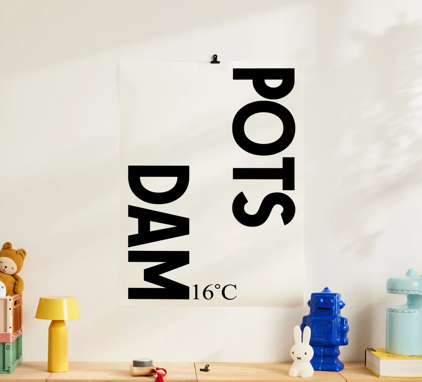 Potsdam poster by YV TYPOGRAPHY