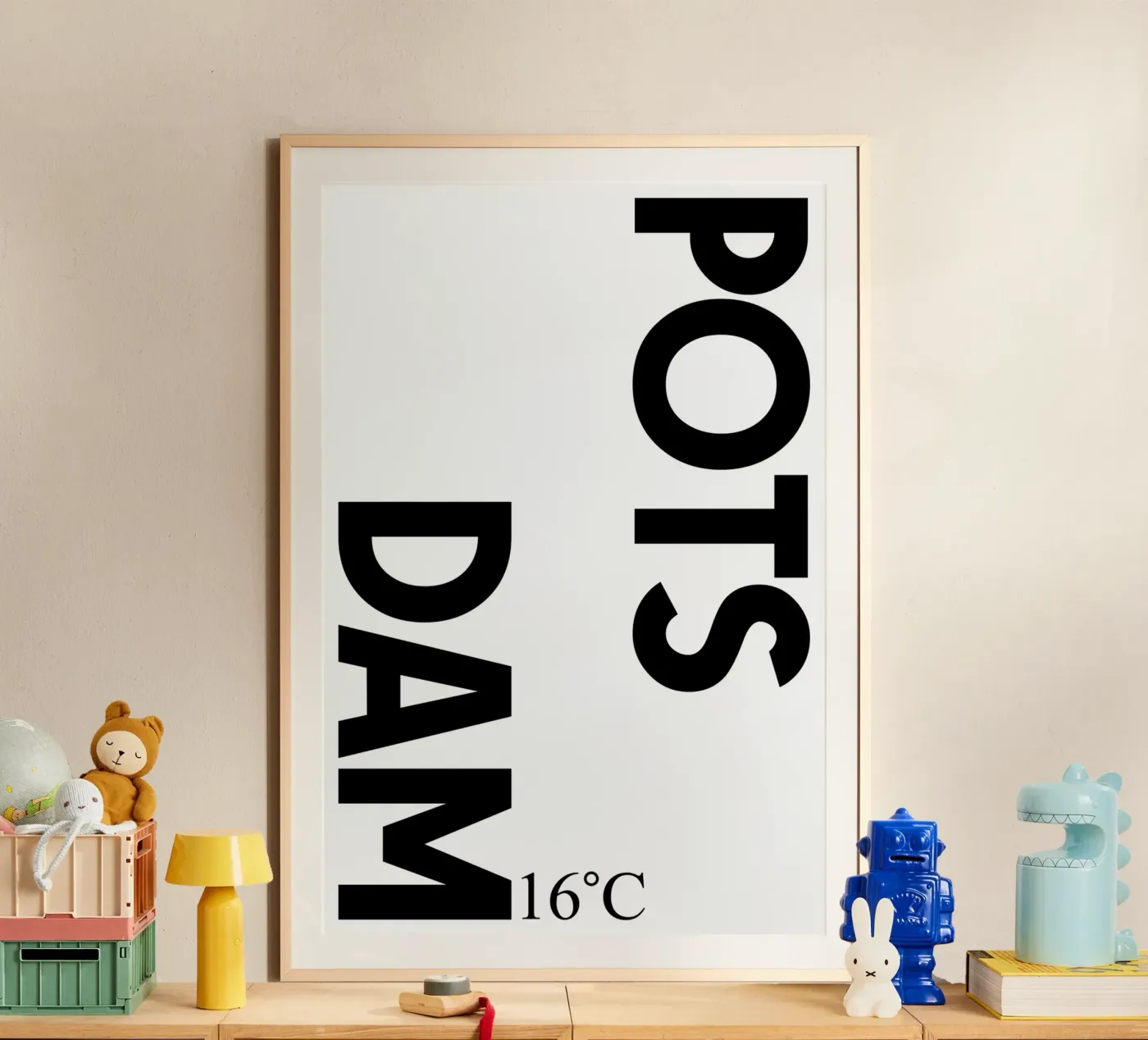 Potsdam poster by YV TYPOGRAPHY
