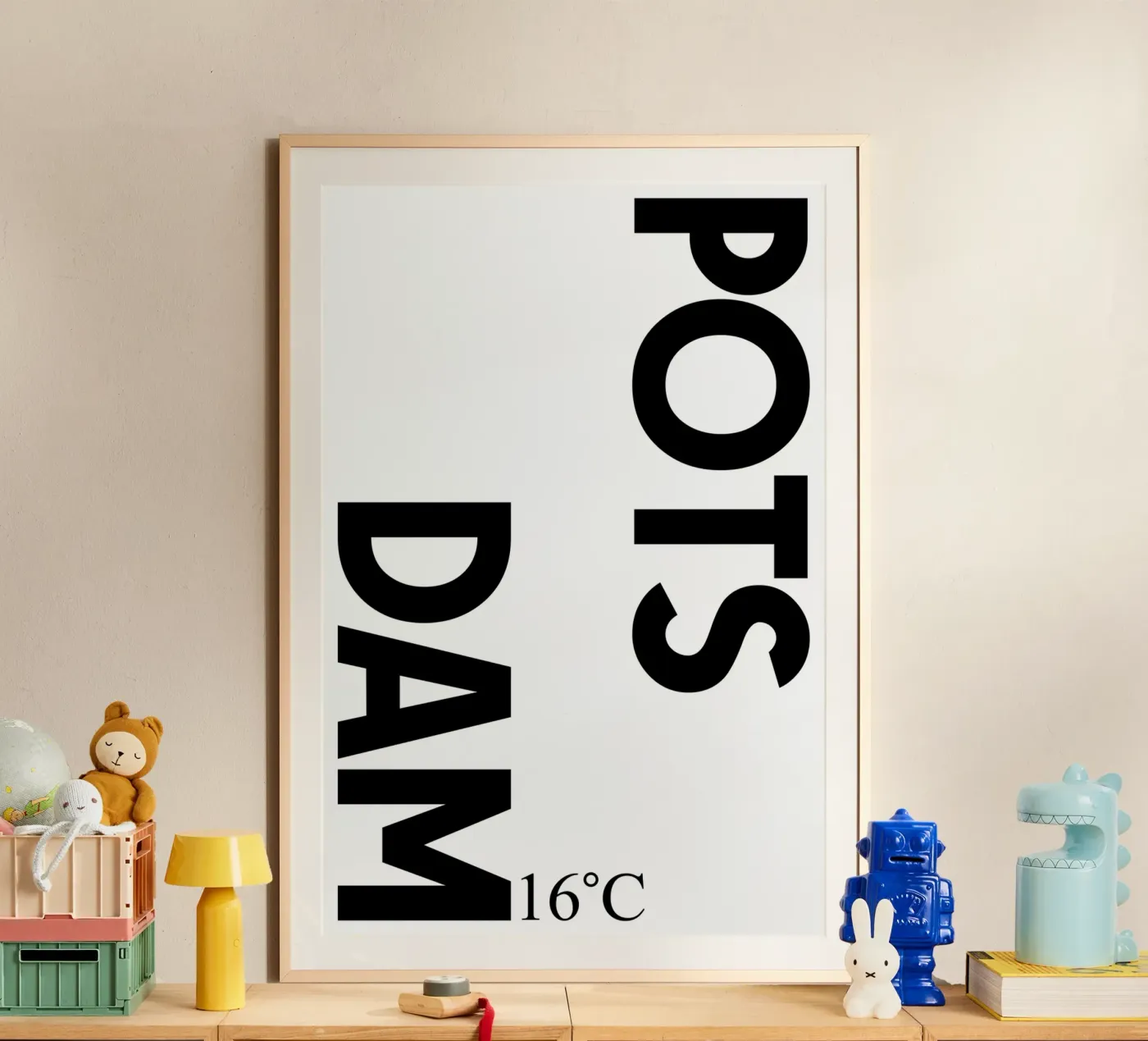 Potsdam poster da YV TYPOGRAPHY