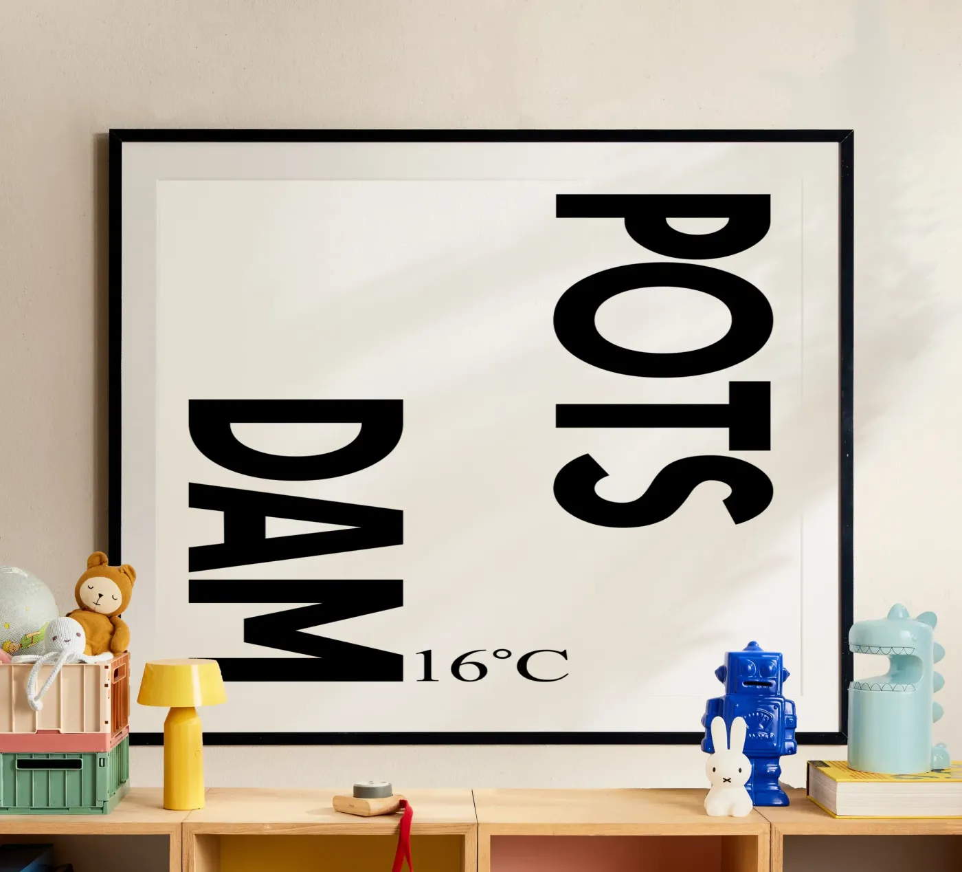 Potsdam poster by YV TYPOGRAPHY