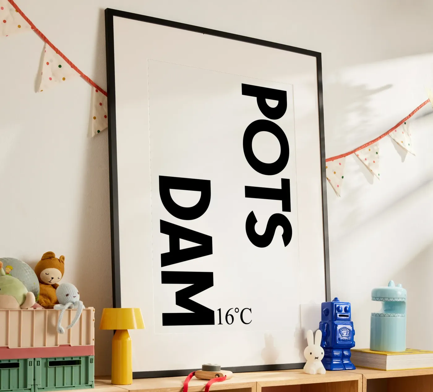 Potsdam poster by YV TYPOGRAPHY