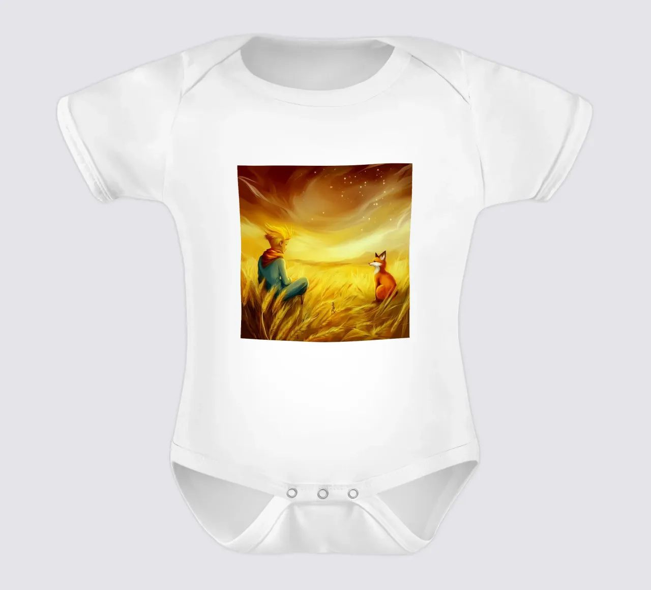 Piccolo Principe (1) body neonato maniche corte da Motivate-Today