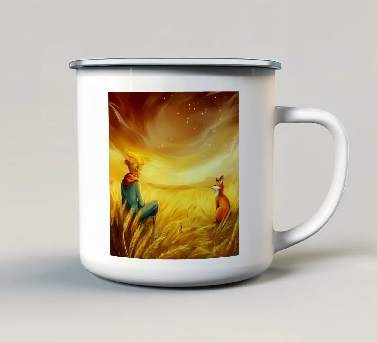 Piccolo Principe (1) tazza in smalto da Motivate-Today