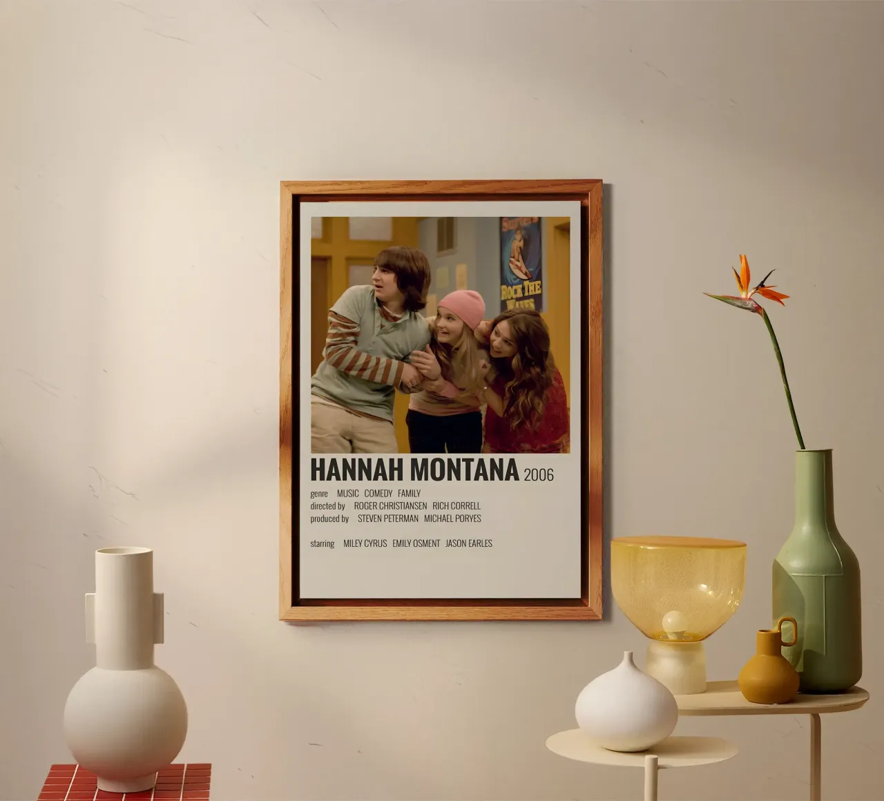 HANNAH MONTANA 2006 alluminio dibond da MVFminimalist