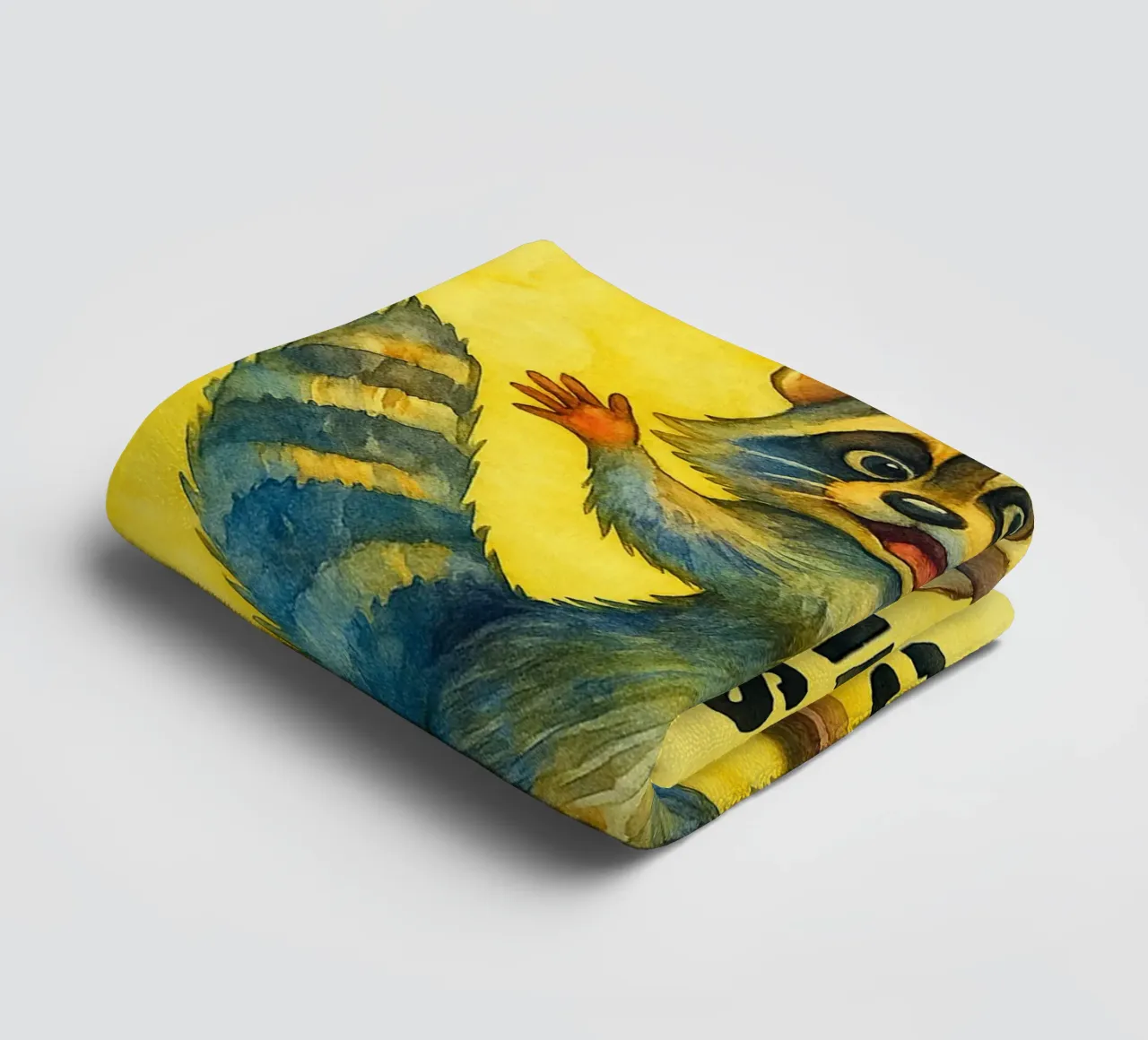 Honestly I Don't Think I'm Being Dramatic Enough funny Racco towel by onerules