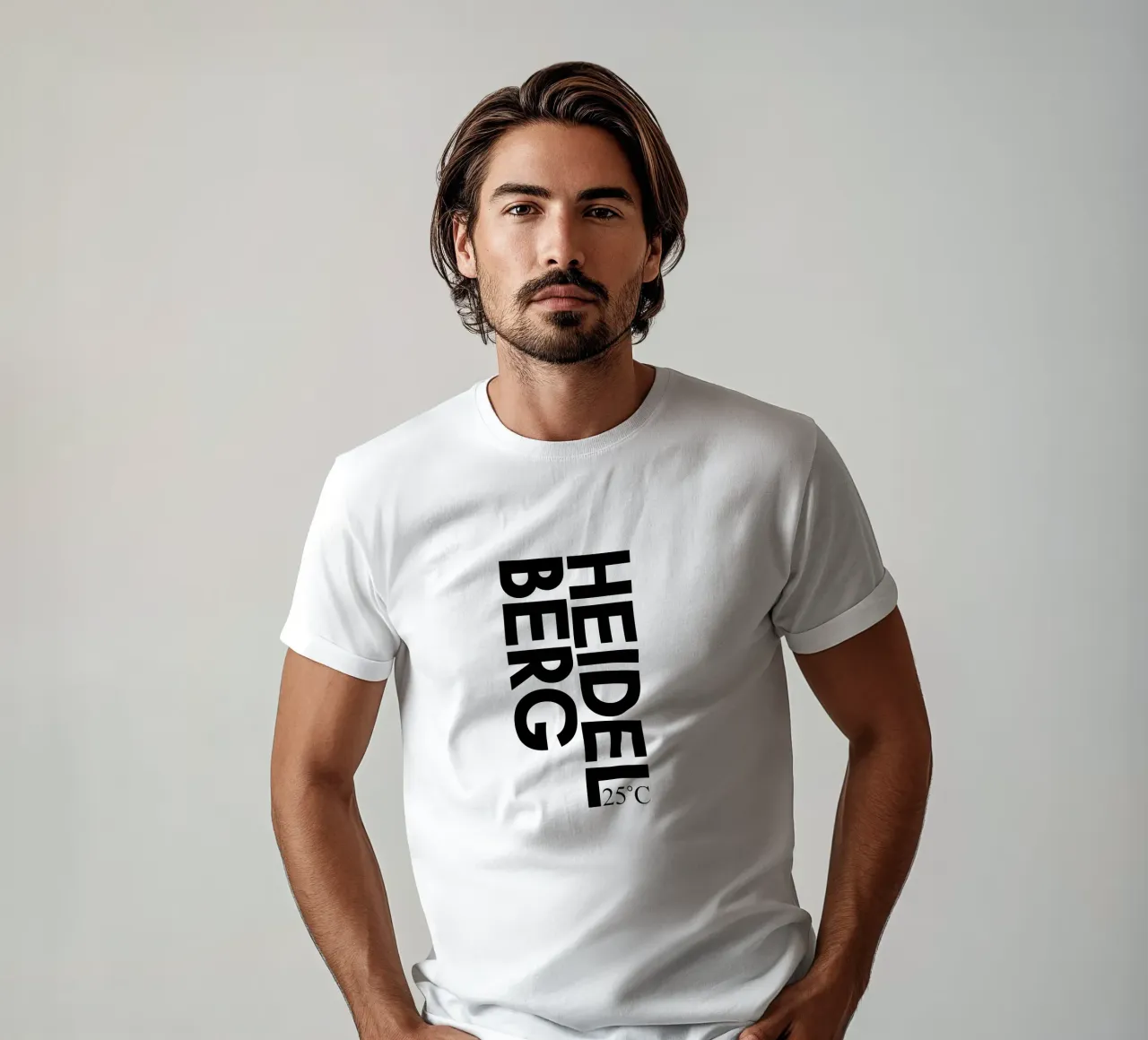 Heidelberg t-shirt da YV TYPOGRAPHY