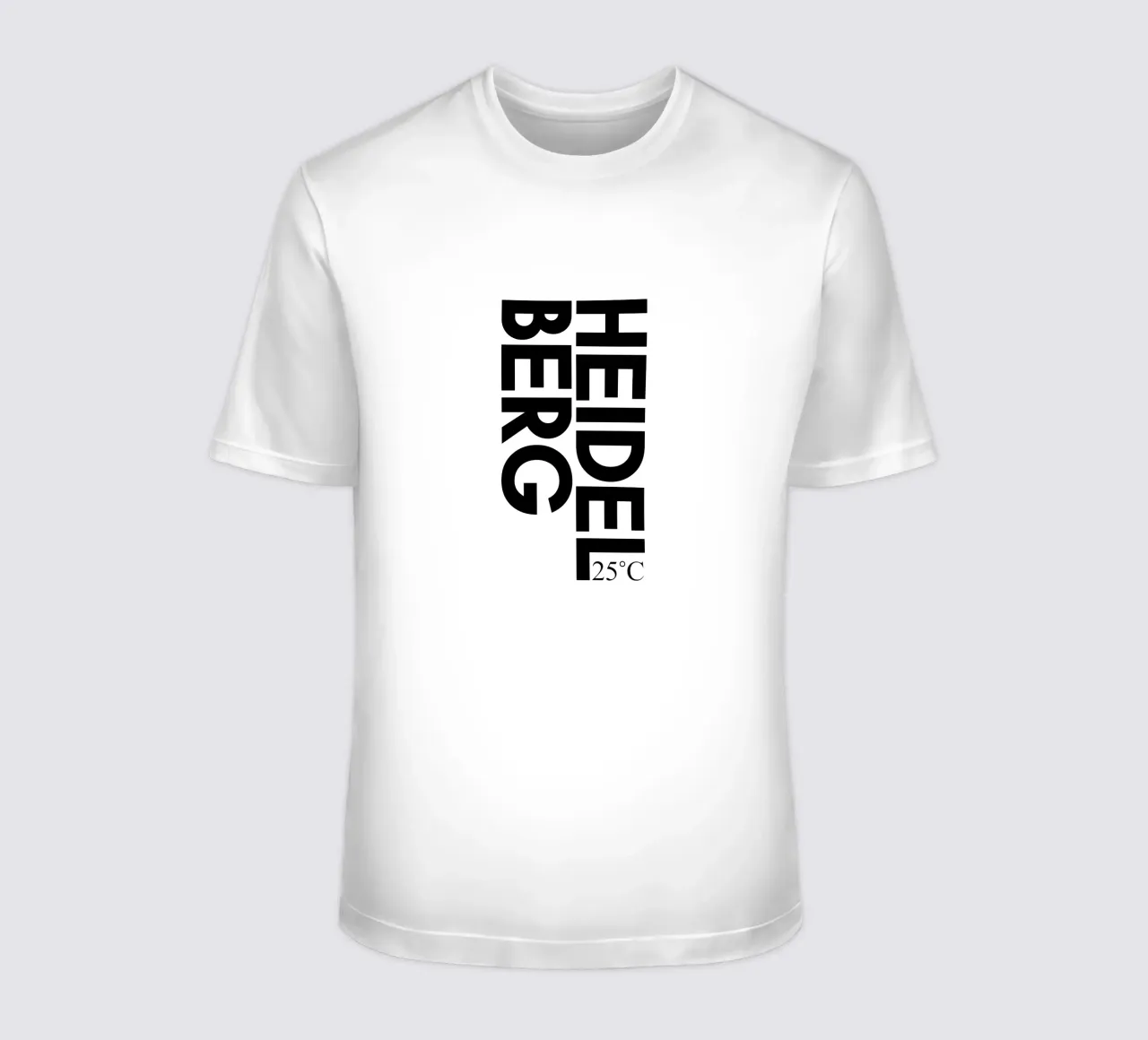 Heidelberg t-shirt da YV TYPOGRAPHY