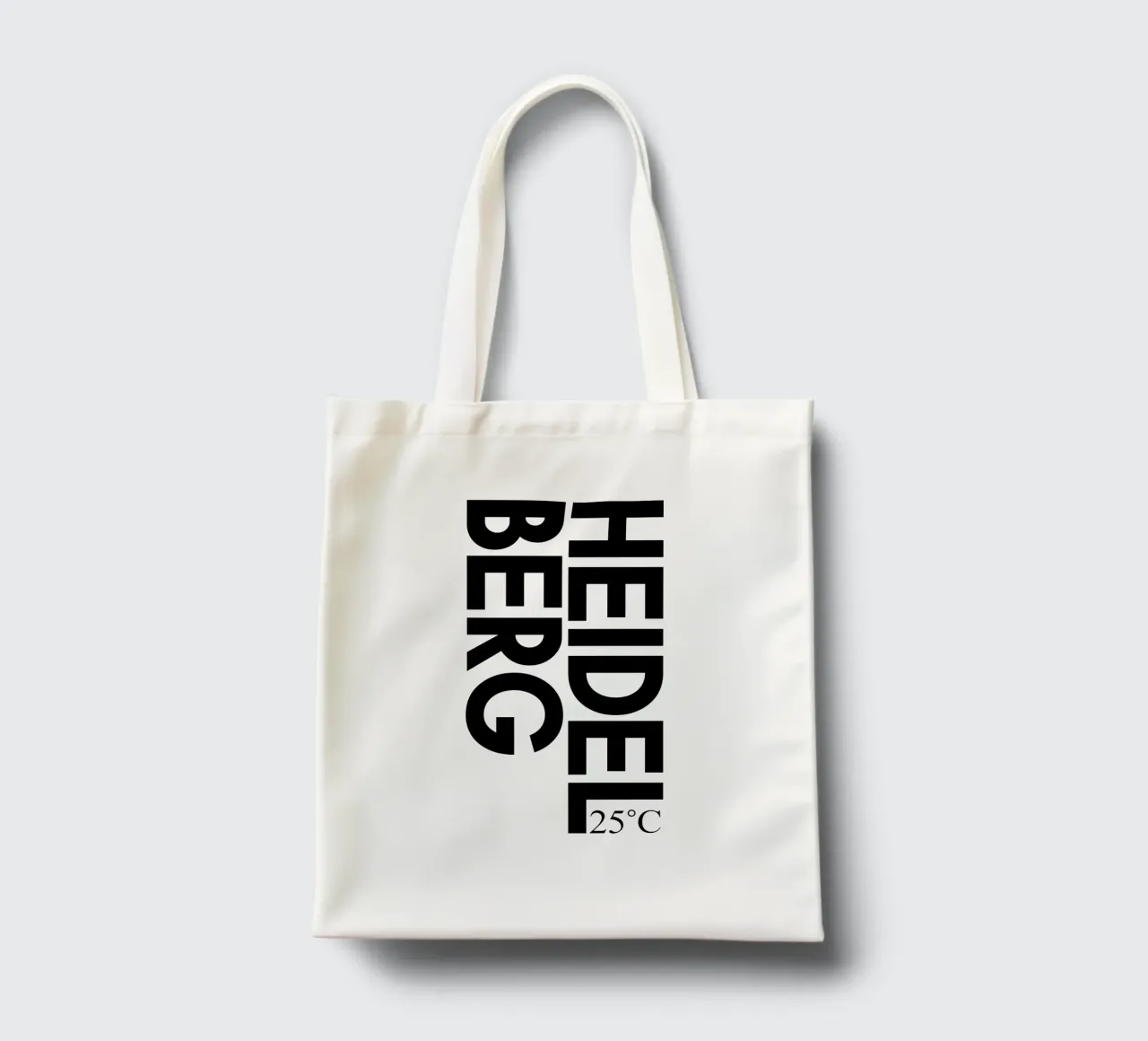 Heidelberg tote bag by YV TYPOGRAPHY