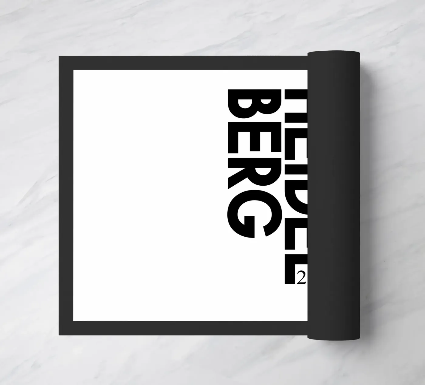 Heidelberg deurmat van YV TYPOGRAPHY