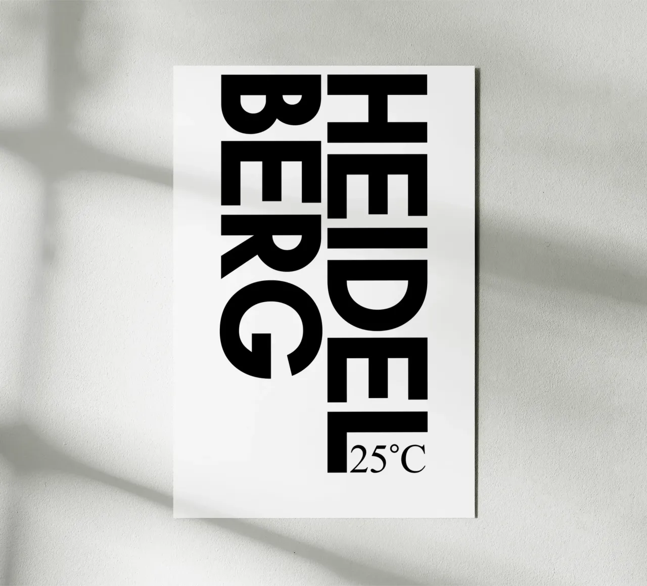Heidelberg alluminio dibond da YV TYPOGRAPHY