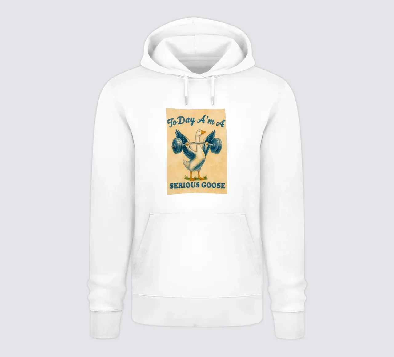 Hoy Soy Un Ganso Serio Ganso Divertido sudadera con capucha de onerules