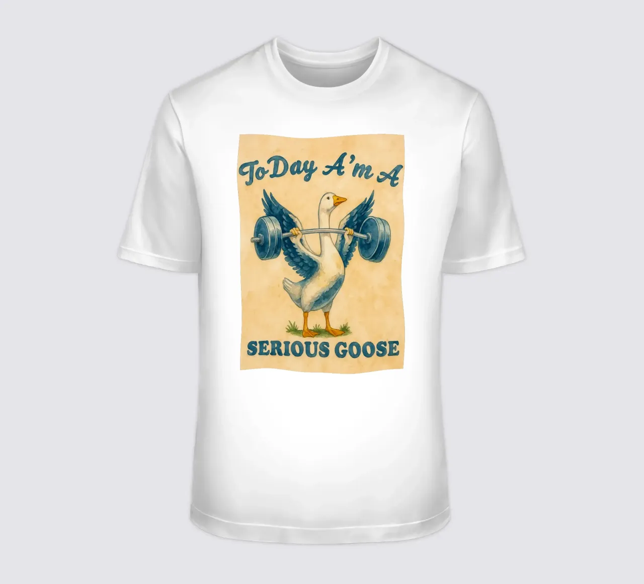 I'm A Serious Goose Today Funny Goose t-shirt by onerules