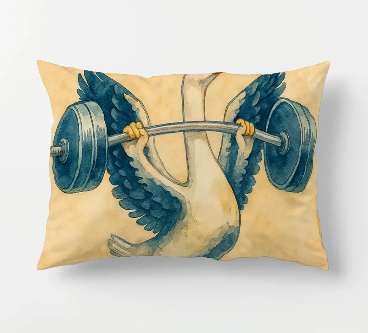 I'm A Serious Goose Today Funny Goose decorative cushion by onerules
