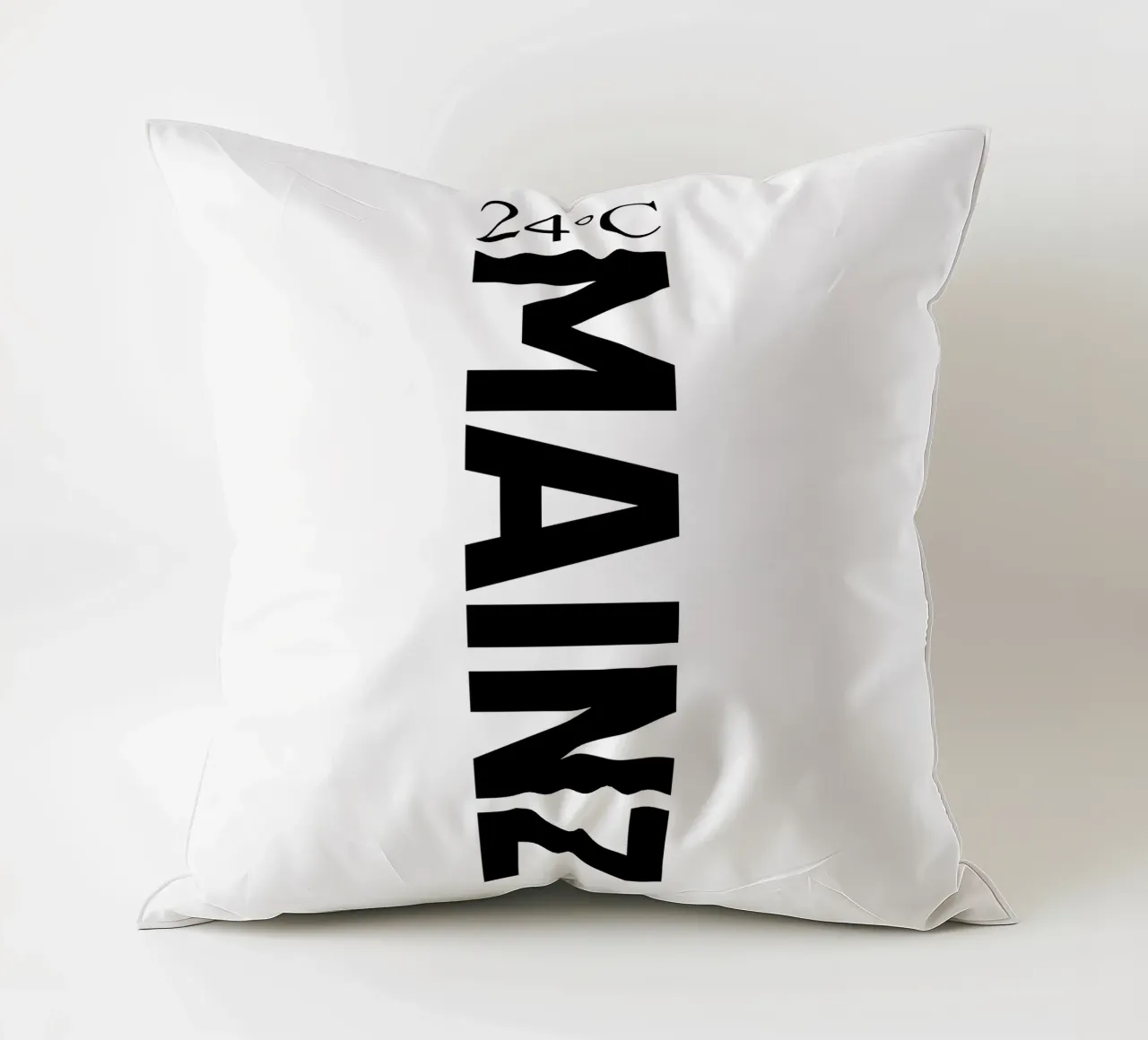Magonza cuscino da YV TYPOGRAPHY