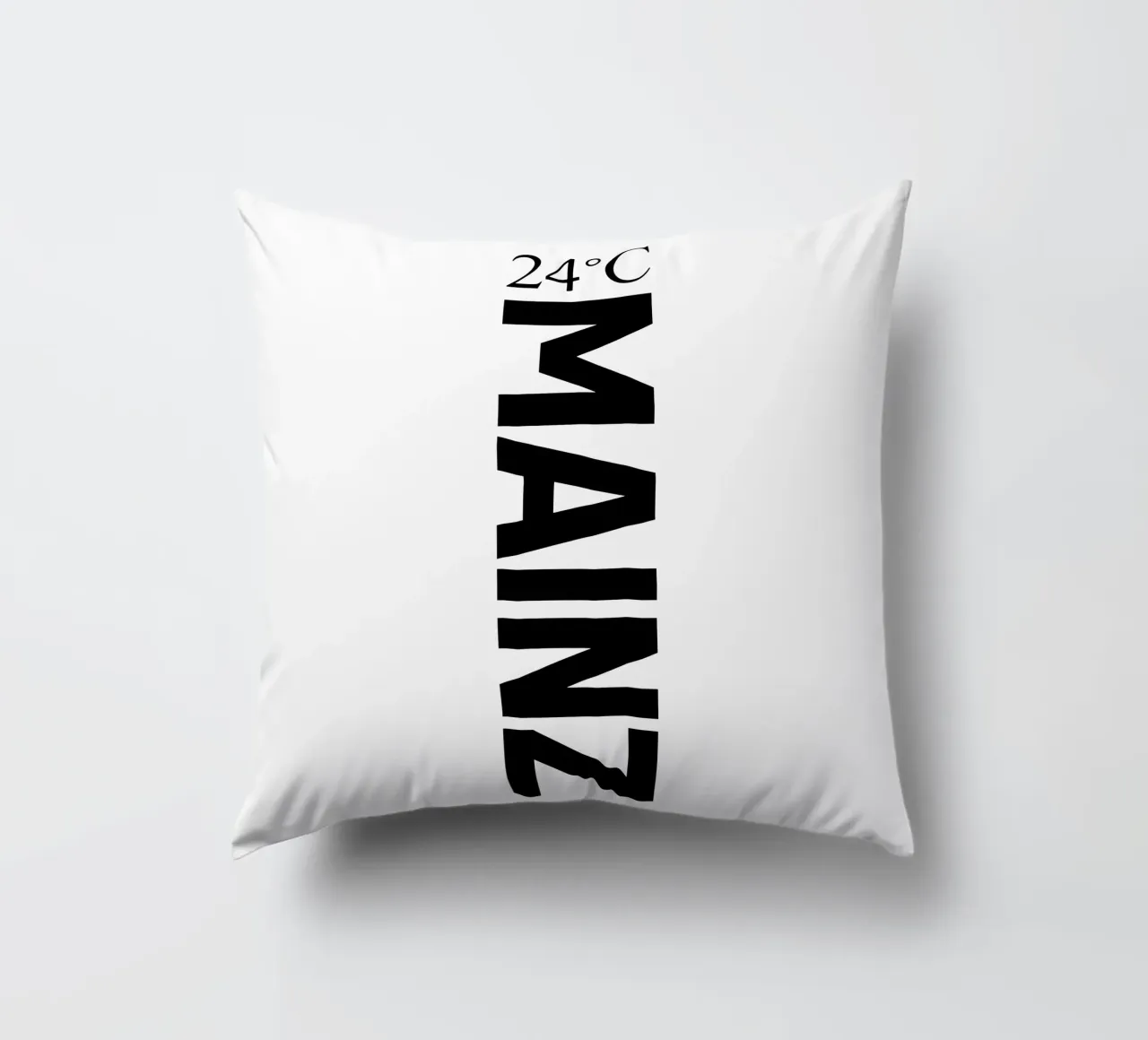 Magonza cuscino da YV TYPOGRAPHY