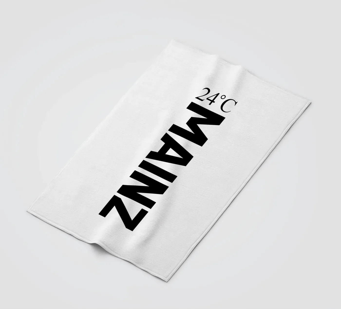 Mainz fleecedeken van YV TYPOGRAPHY