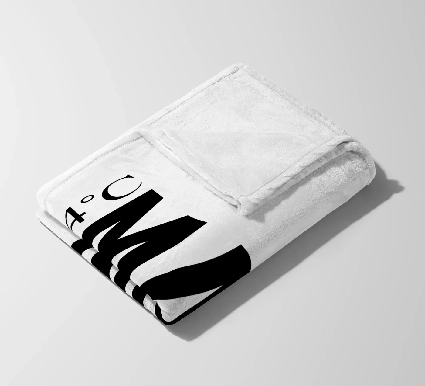 Mainz fleecedeken van YV TYPOGRAPHY