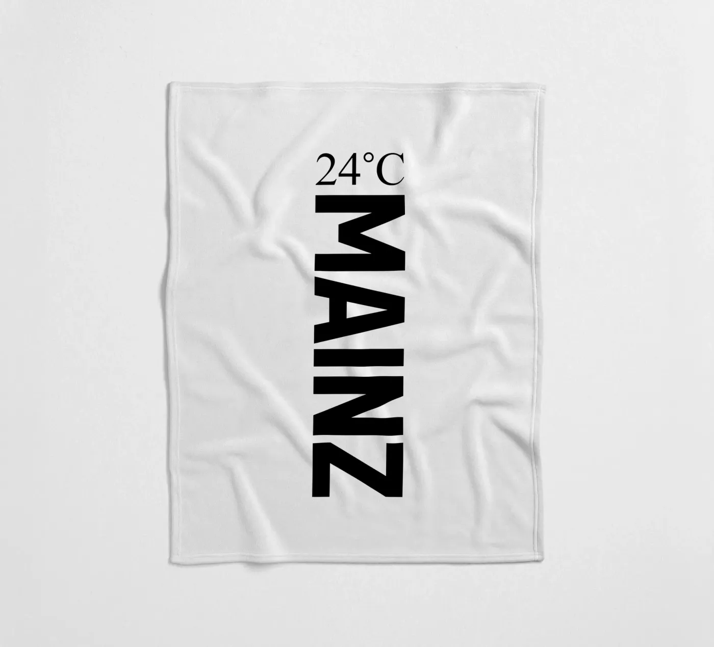 Mainz fleecedeken van YV TYPOGRAPHY