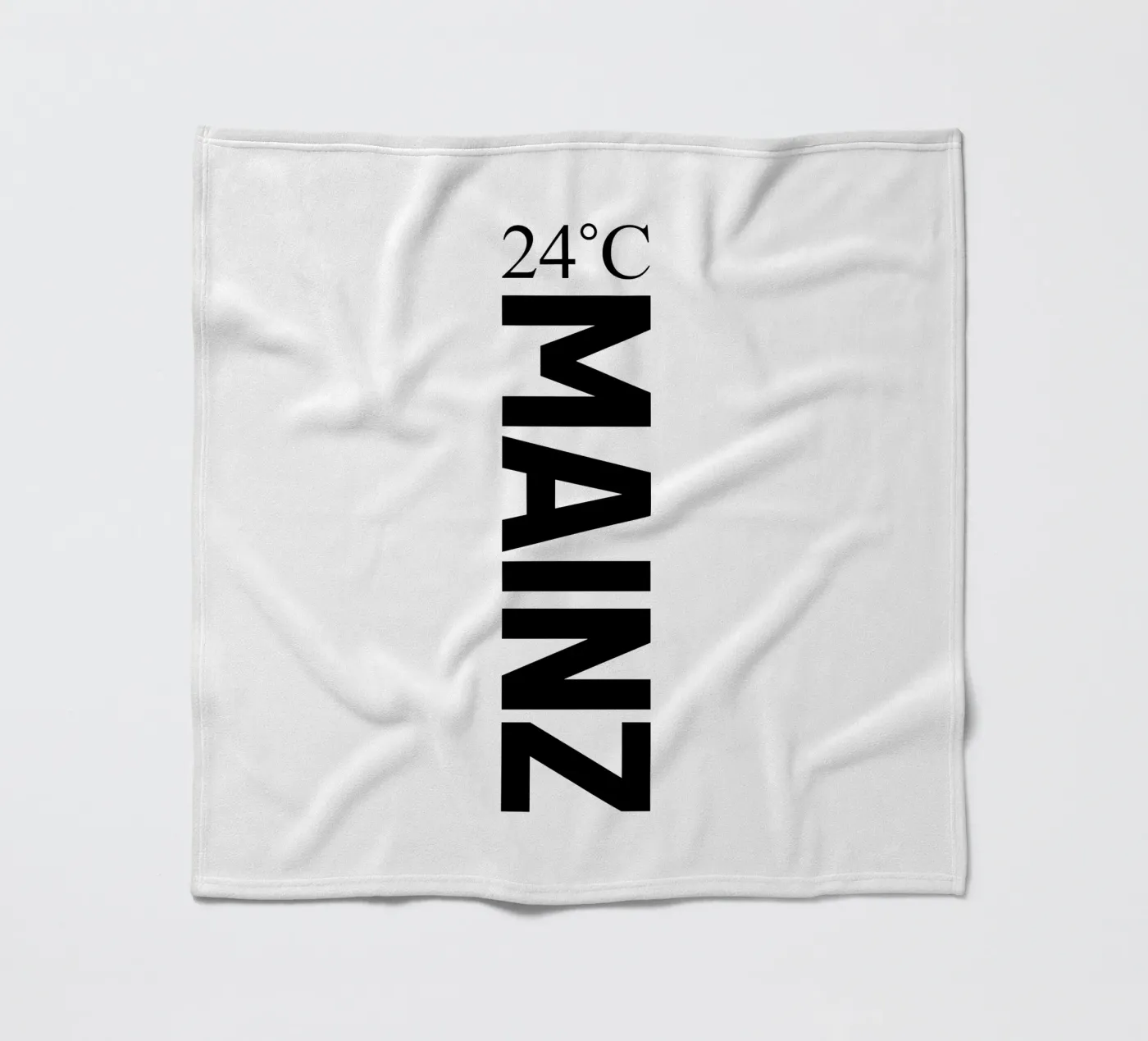 Mainz fleecedeken van YV TYPOGRAPHY