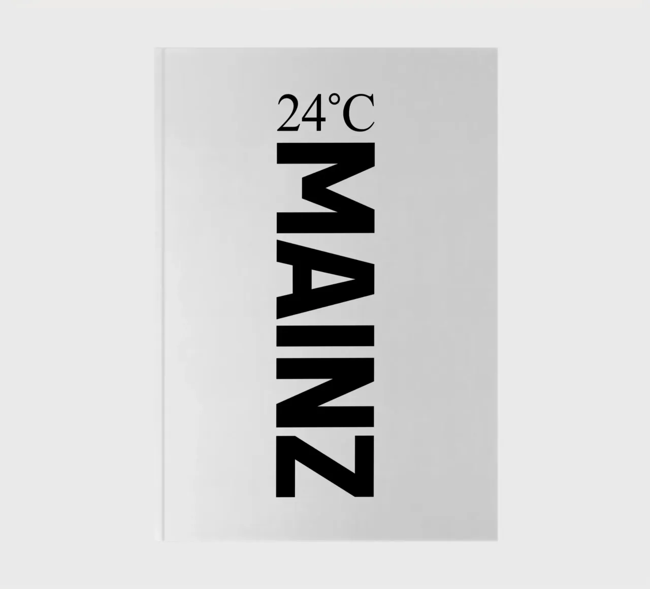 Mainz notebook by YV TYPOGRAPHY