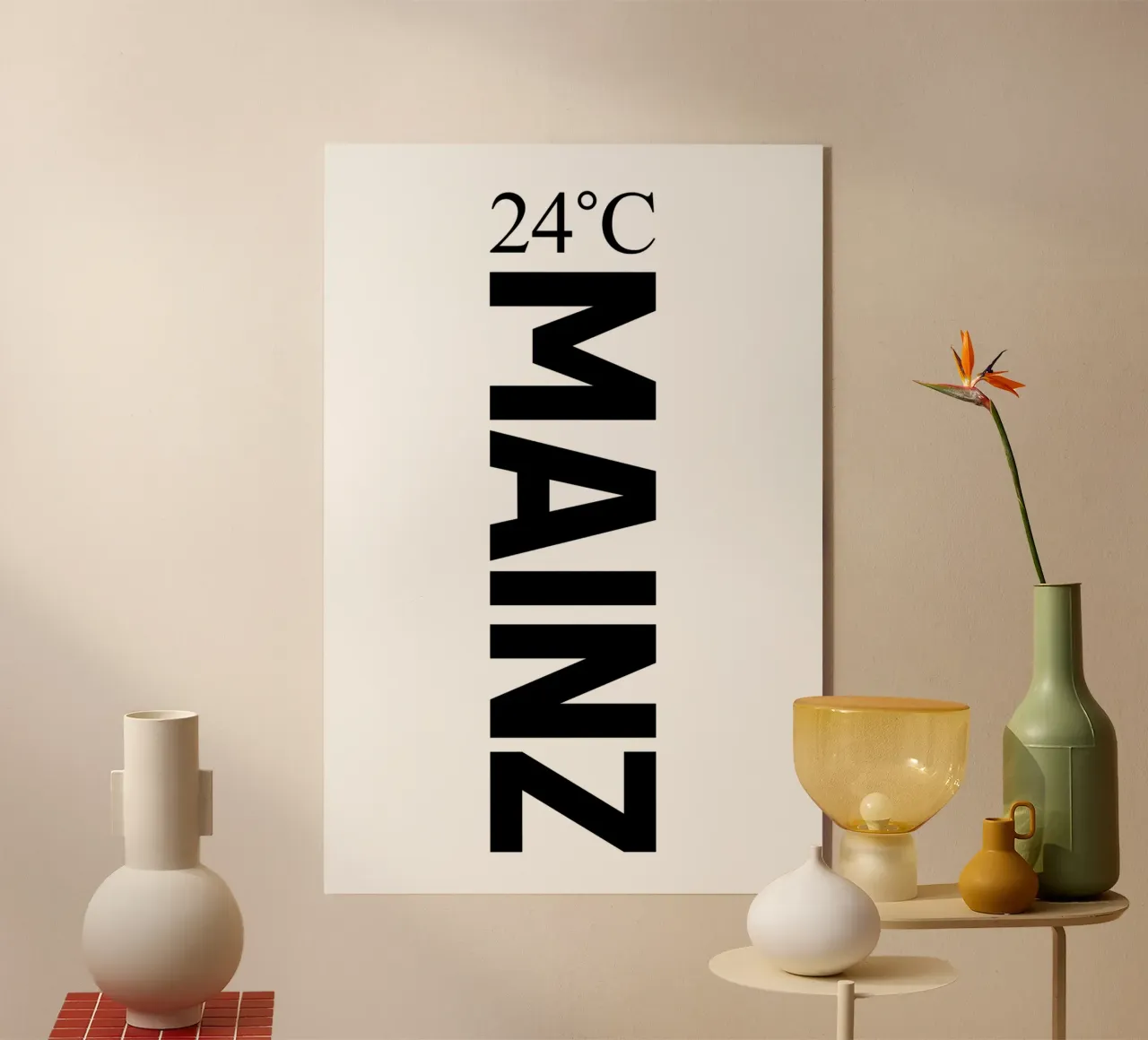 Magonza plexiglass da YV TYPOGRAPHY