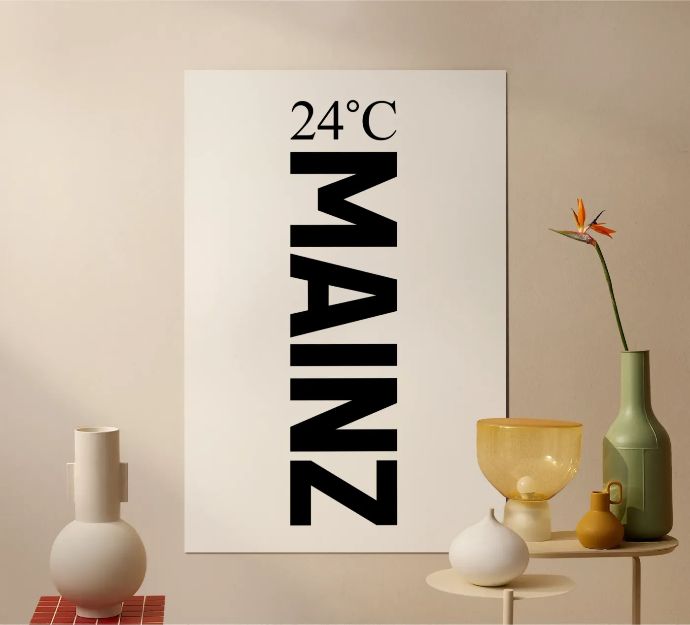 Mayence poster de YV TYPOGRAPHY