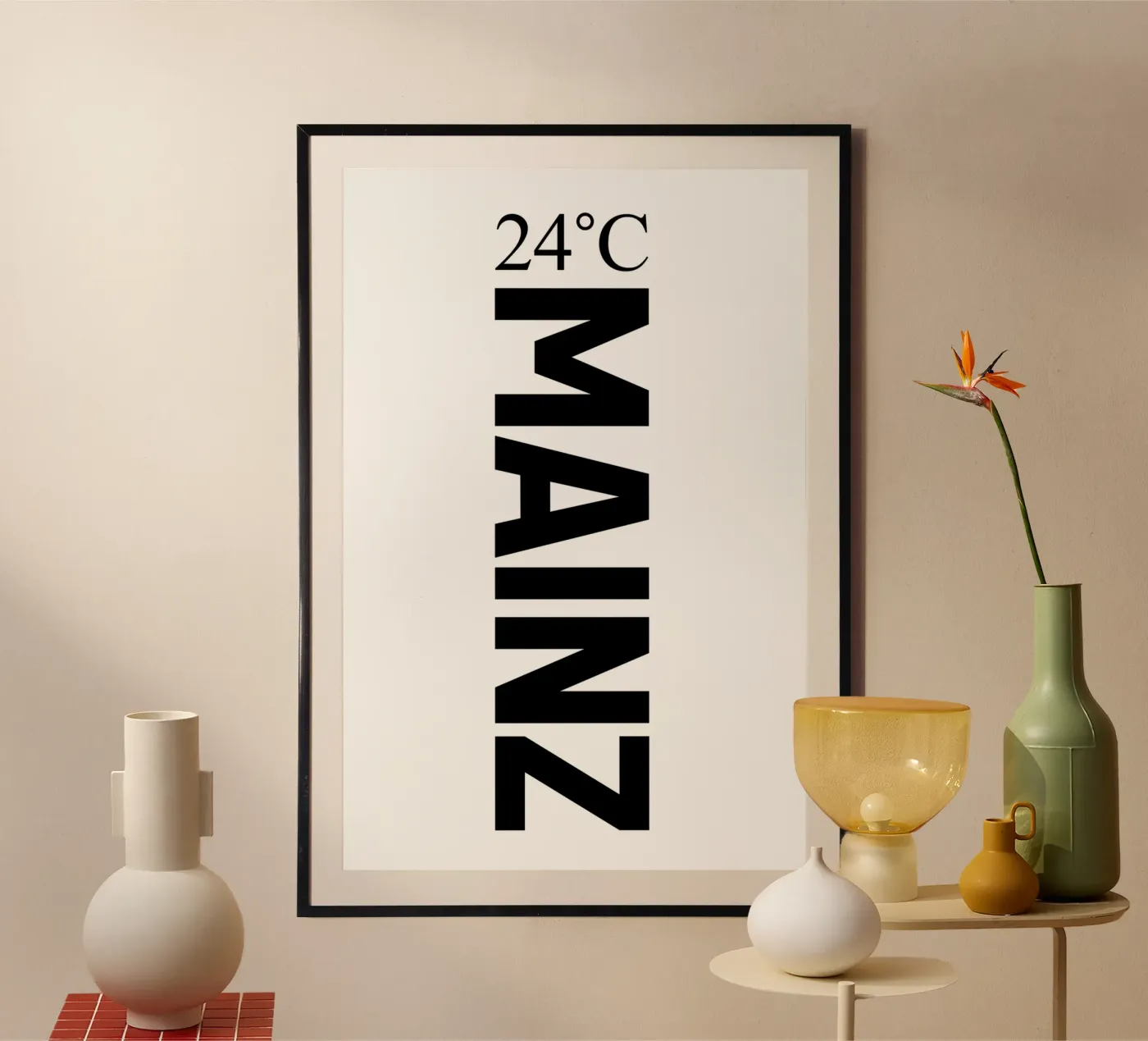 Mayence poster de YV TYPOGRAPHY