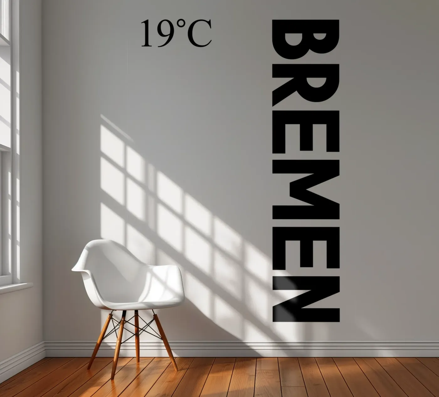 Bremen fotobehang van YV TYPOGRAPHY