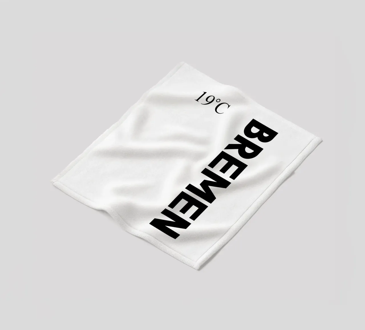 Brema coperta in pile da YV TYPOGRAPHY