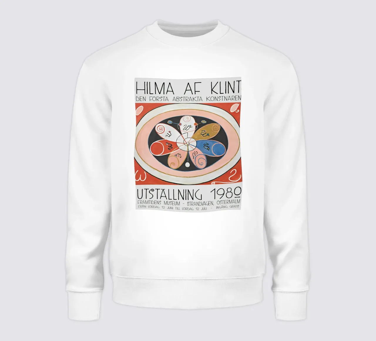 Poster della mostra di Hilma af Klint felpa da Ceryspool