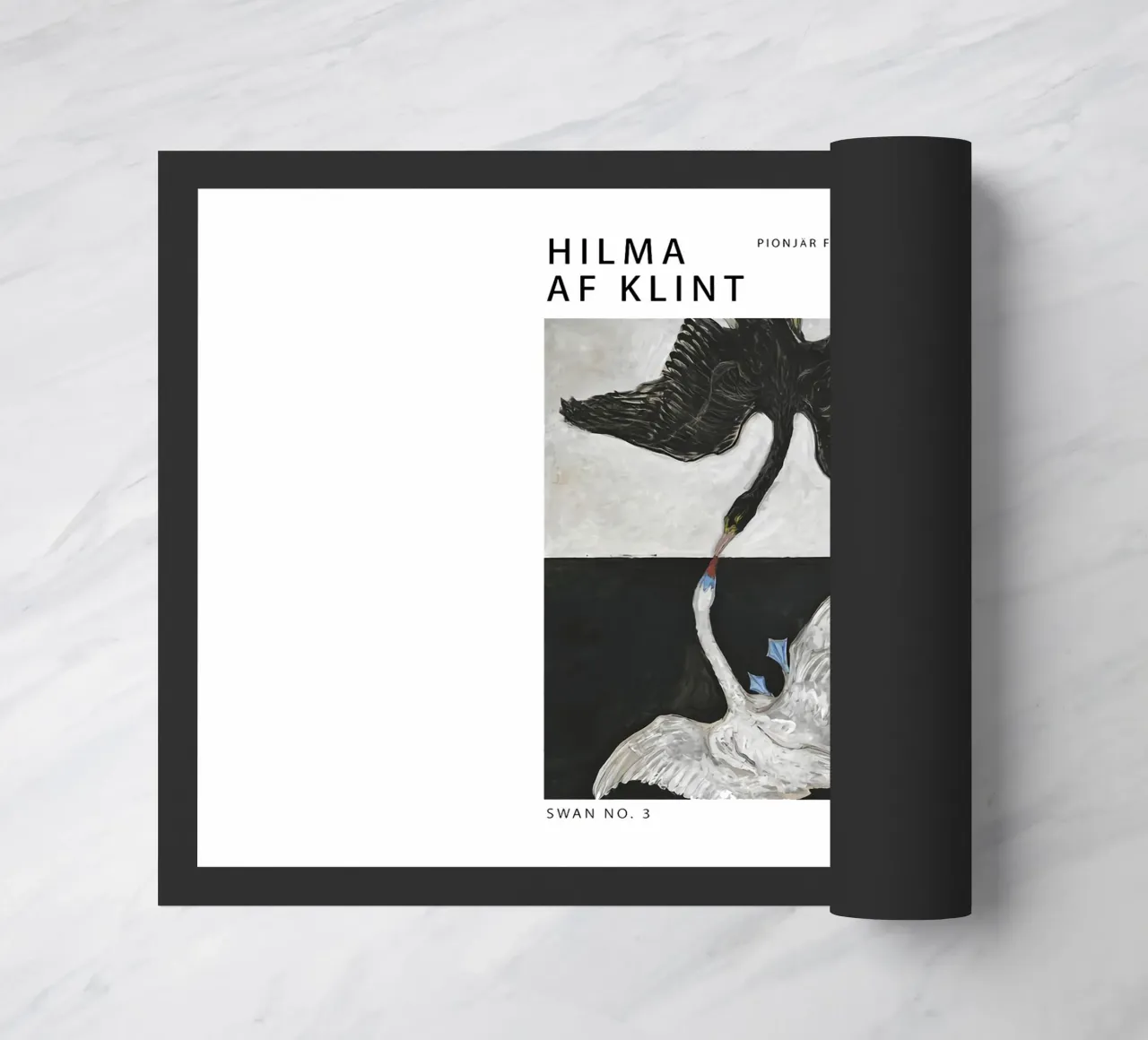 Hilma Af Klint Cigno n. 3 zerbino da Ceryspool