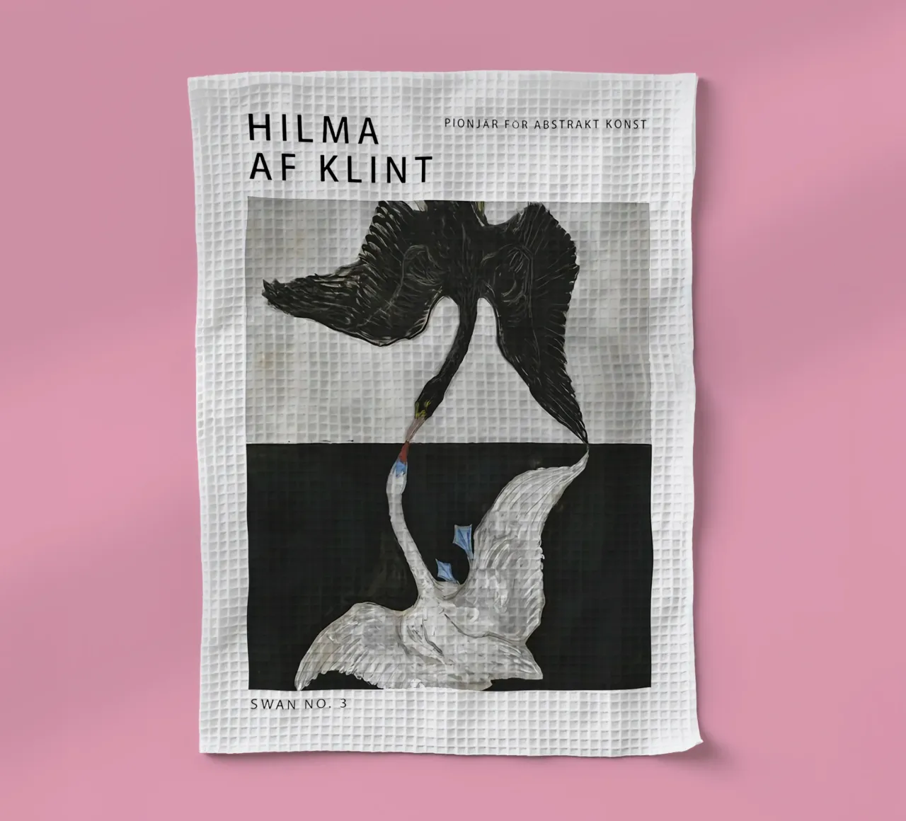 Hilma Af Klint Cigno n. 3 canovaccio da cucina da Ceryspool