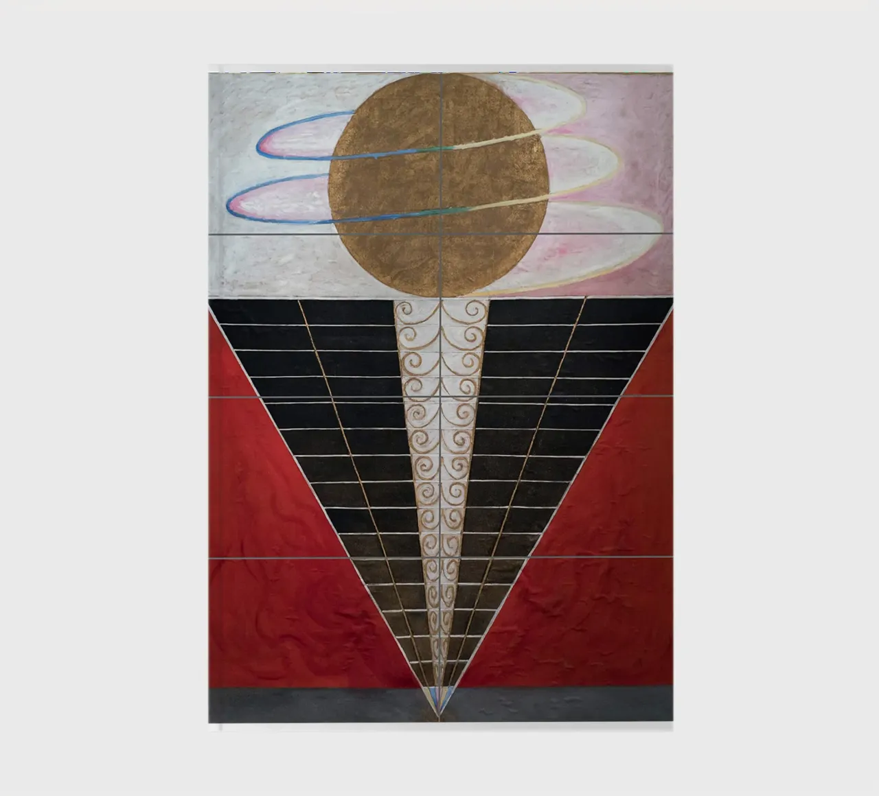 Hilma Af Klint Visionary Print notebook by Ceryspool