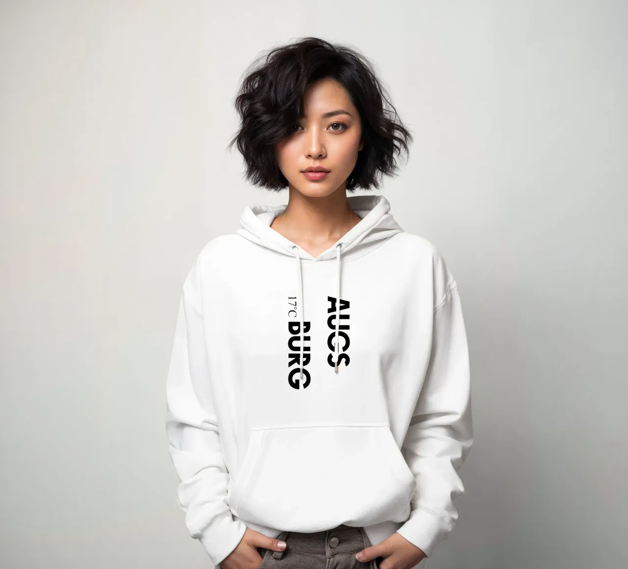 Augusta felpa con cappuccio da YV TYPOGRAPHY