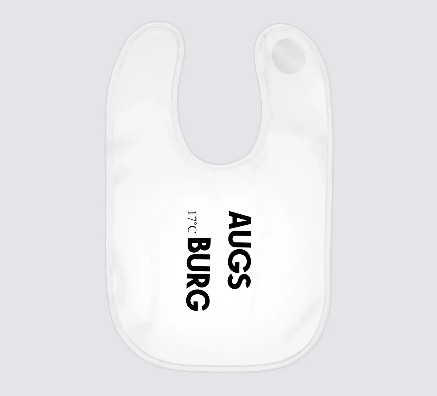 Augsburg Babylätzchen von YV TYPOGRAPHY